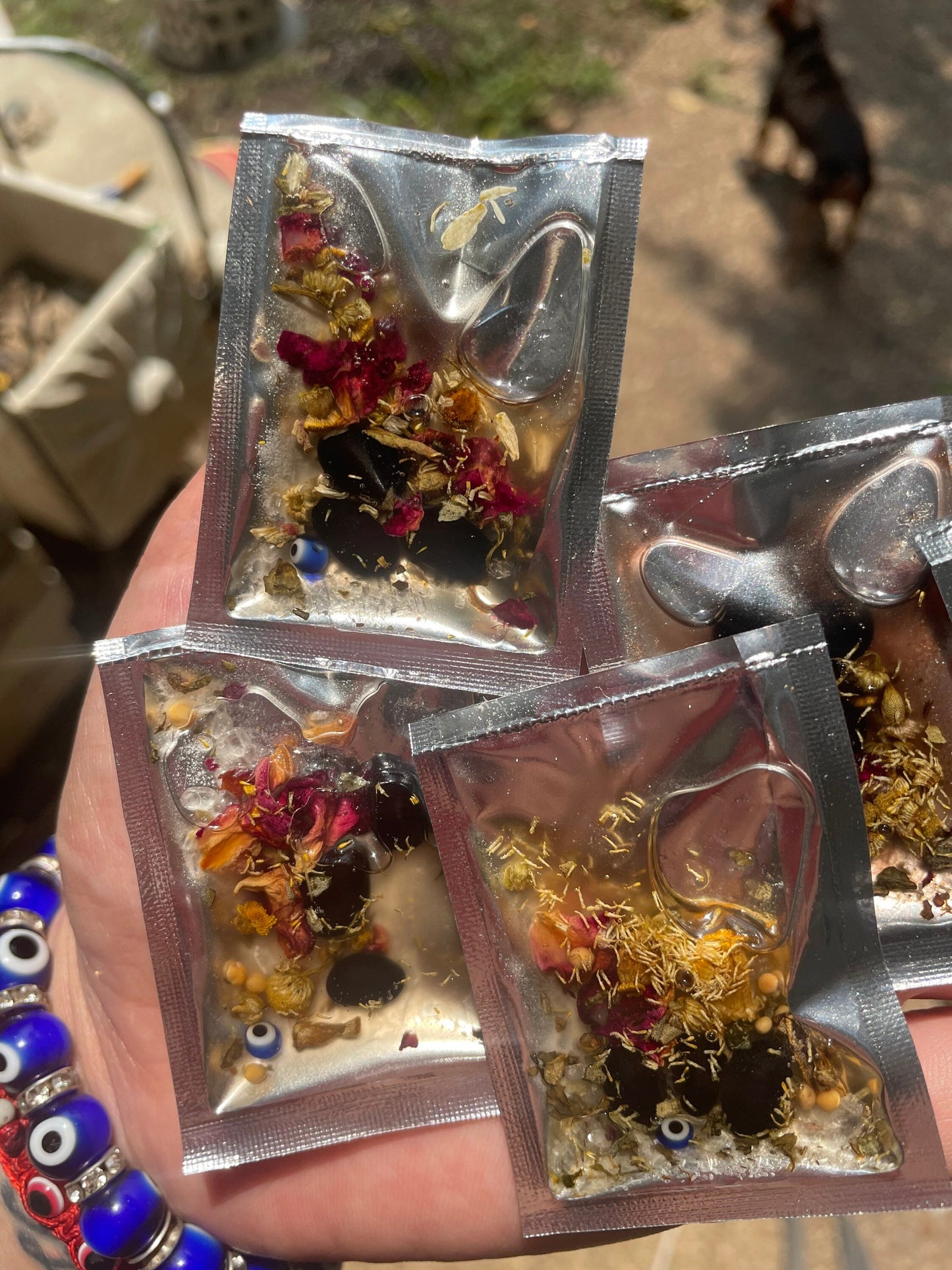Protection amulet for wallet etc