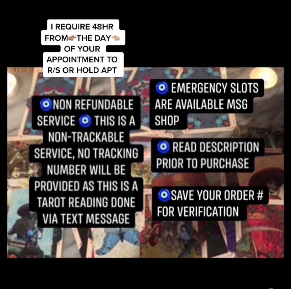 Emergency tarot reading. I need your email